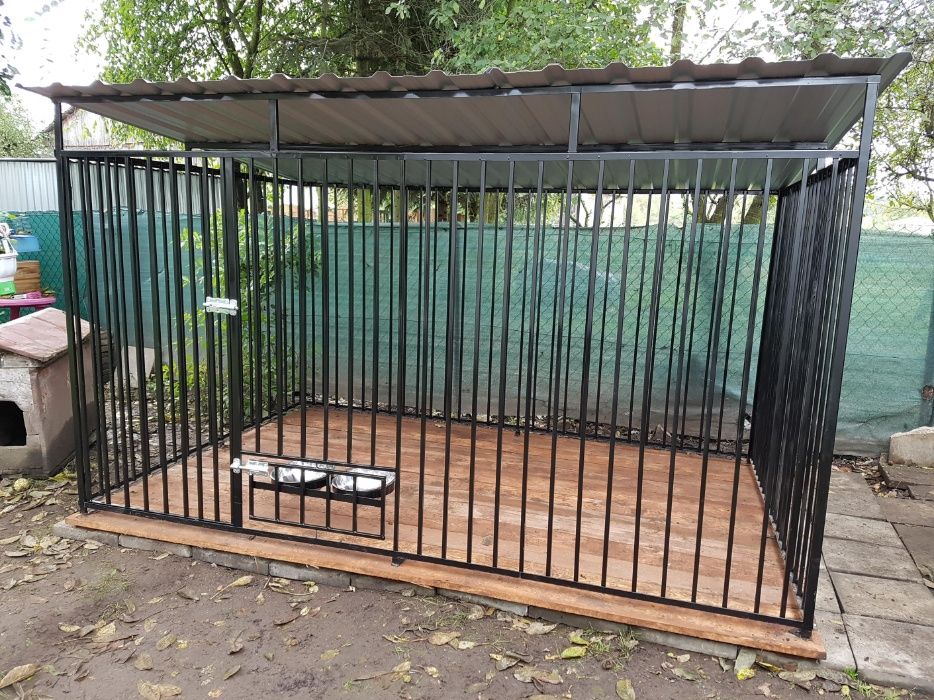 Kojec Klatka Box Zagroda Buda dla psa 3x2 Solidny Montaż Gratis