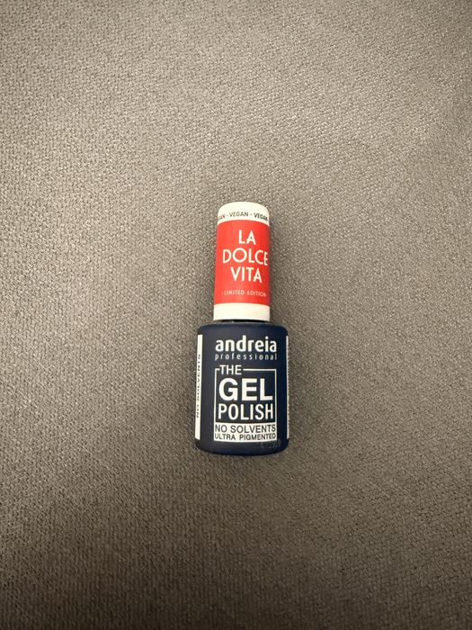 Verniz Andreia The Gel Polish Coleção La Dolce Vita Dv3 Vermelho