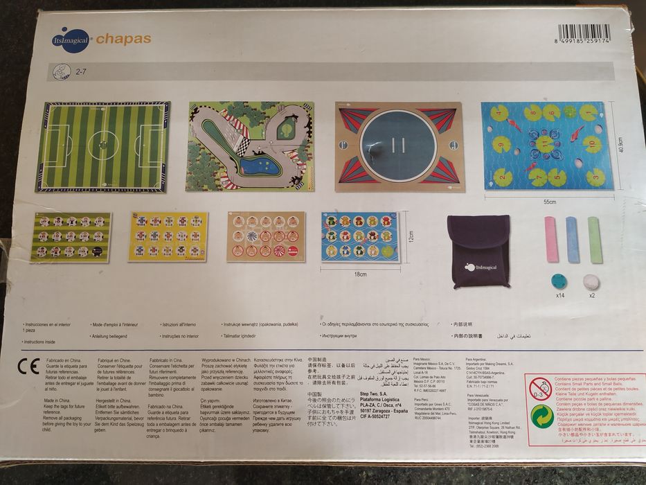 Jogo chapas Imaginarium