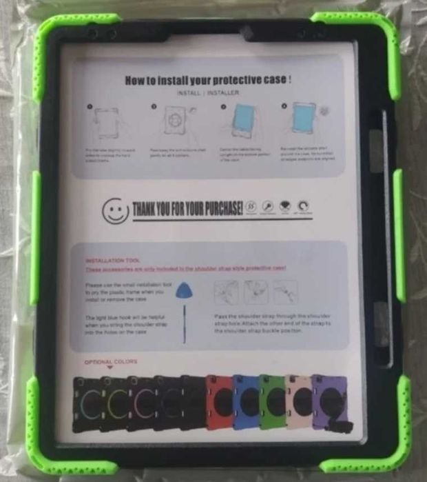 iPad Pro 12,9” - Etui pancerne 360 i 3-warstwową ochroną