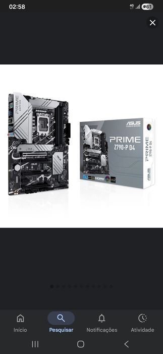 Motherboard Asus Prime Z790-P.