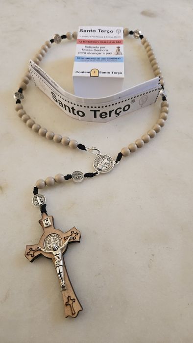 Santo Terço personalizado com fecho