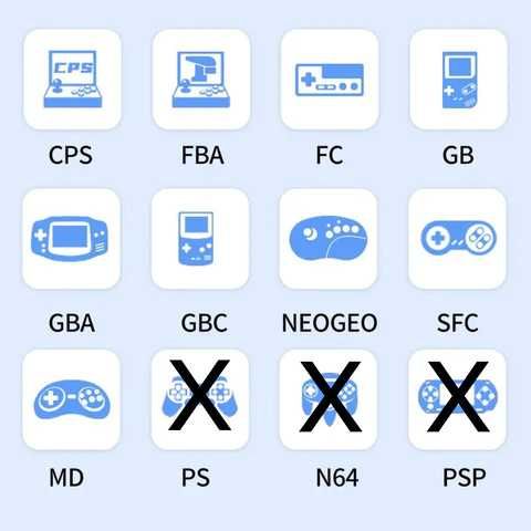 Consola X6 3.5" Emulador