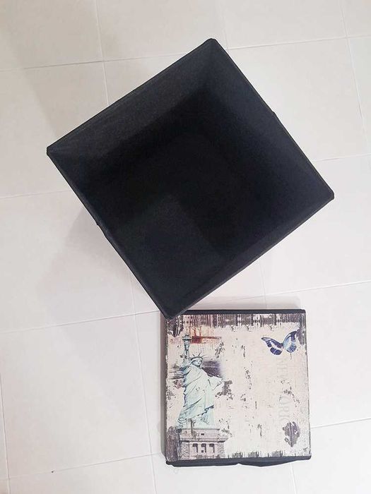 Caixas Arrumação Dobráveis 15L New York Liberdade