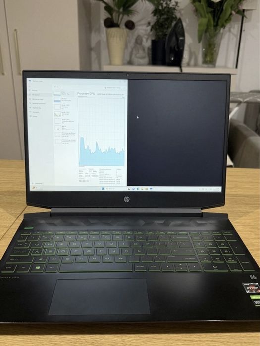 Laptop gamingowy hp pavilion GTX 1650 hp 15-ec0045nw