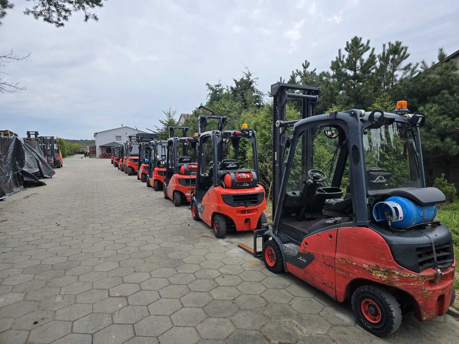 Linde H30T-02 rok 2016 Triplex 7,20 m import Niemcy
