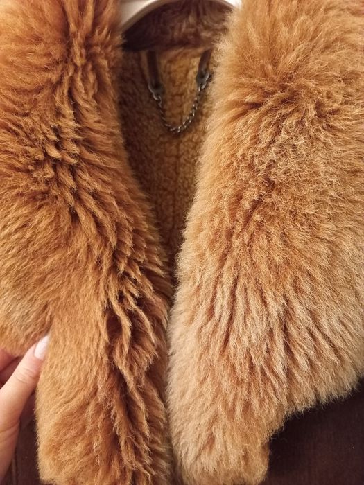 Винтажная дубленка