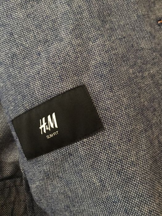 Blazer Cinzento Azulado H&M