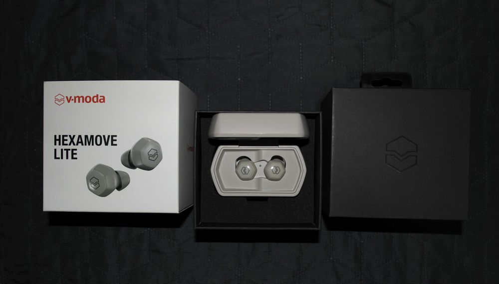 TWS Блютуз навушники V-Moda Hexamove Lite (Qualcomm aptX та AAC) IPX4