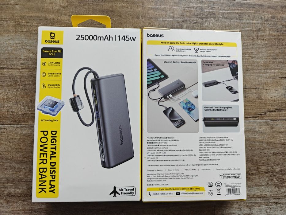 Powerbank Baseus EnerFill FC41 145w 25000mAh