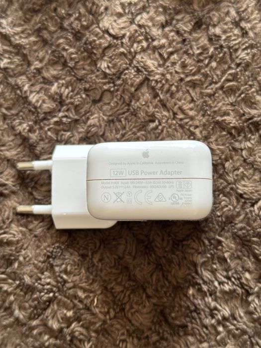 Блок Apple 61w 30w 20w 12w  оригинал для зарядки Macbook Iphone Ipad