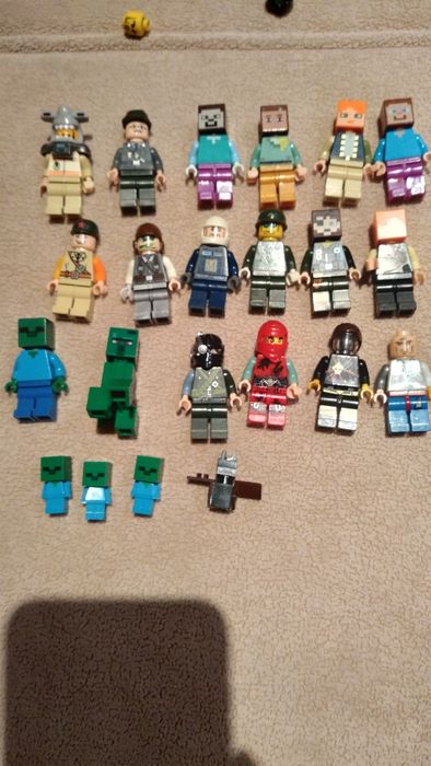 Фигурки лего Lego minekraft