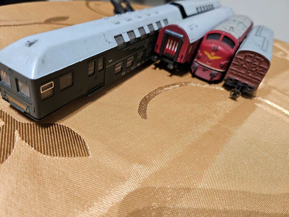 Lokomotywa Nohaba Kolejka TT BTTB Zestaw Wagon Wagony Tory