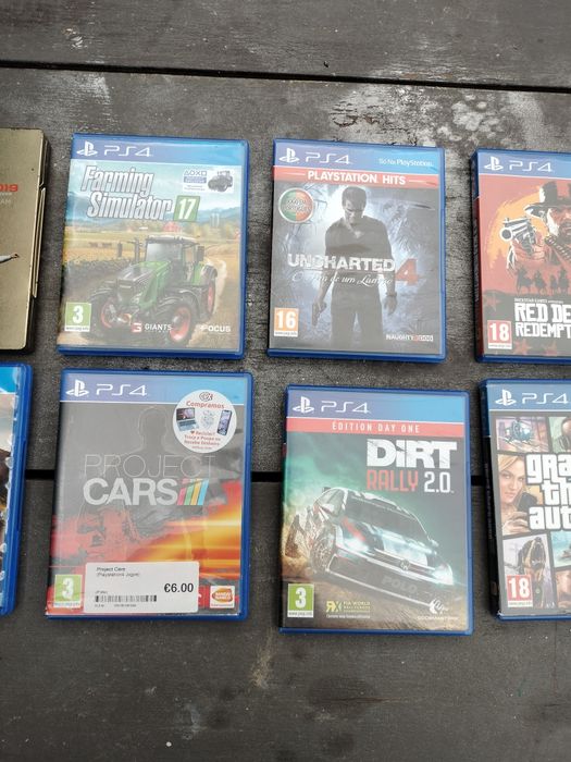 Lote de jogos para PS4