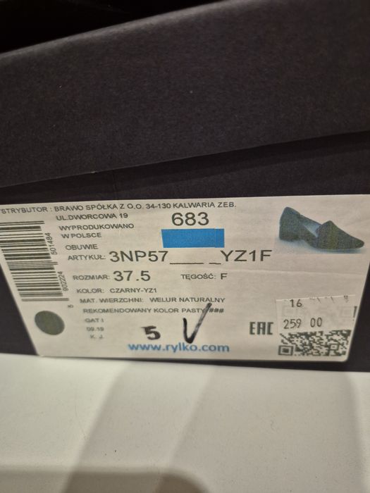 Buty ryłko czólenka