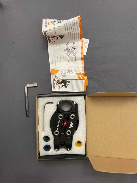 Амортизований велосипедний виніс керма MEROCA SS01