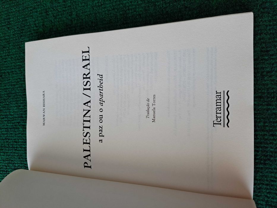 Palestina / Israel - A Paz ou o Apartheid