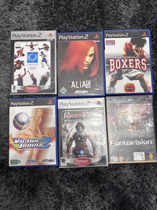 Zestaw gier PS2 stan bdb