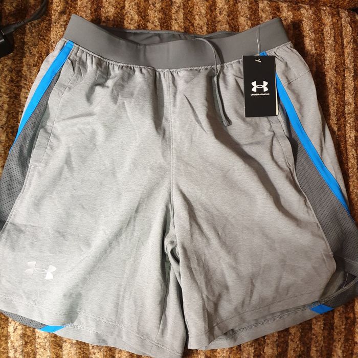 Нові! Under armour dry-fit шорти чоловічі сірі S/M 44/46