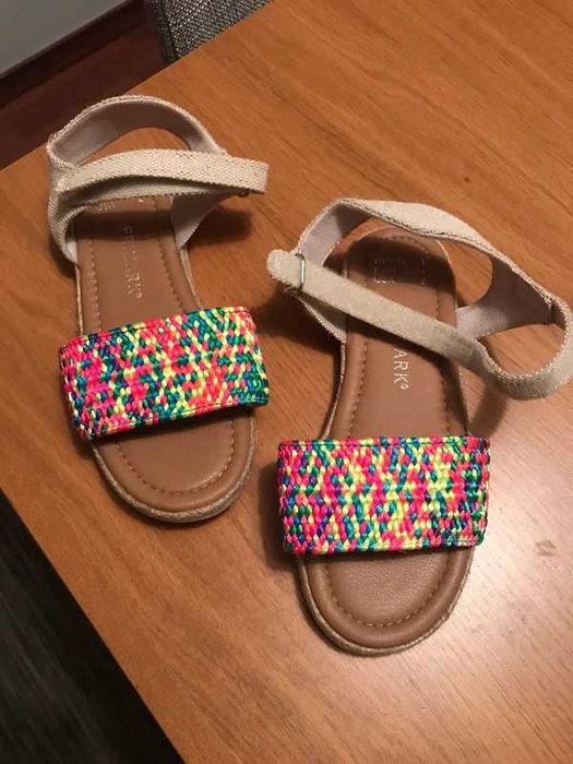 Beautiful and Colorful Summer Sandals from Primark, Size 33–34, Brand New
