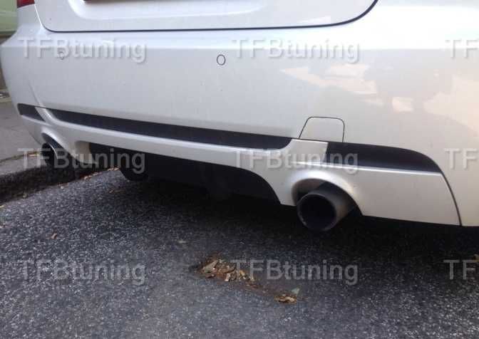 Dyfuzor spoiler zderzaka tył BMW E92 E93 Mpakiet ver 2 TFB TUNING
