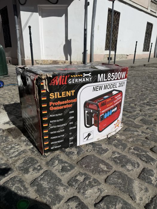 Генератор бензиновий Mil Germany ML8500W