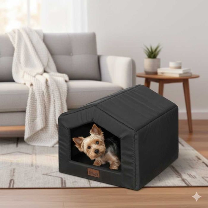 NOWA Buda Dla Psa Kota Do Domu Legowisko Domek Posłanie Materiał HIT