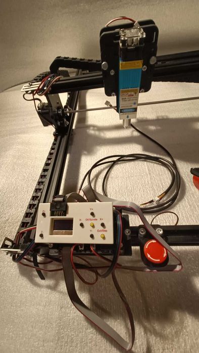 Лазерный станок с оффлайн контроллером гравер 65х50 40w