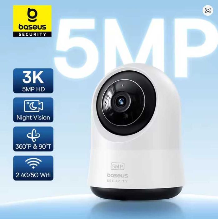 IP-камера відеоспостереження Baseus Security P1 Pro 3K 5MP S0TV022132