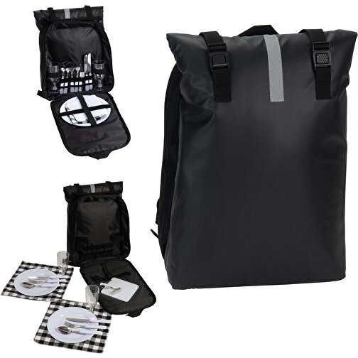 NOWY Plecak piknikowy z wyposażeniem dla 2 osób