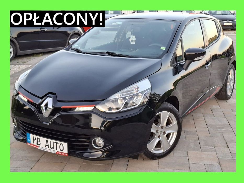 Renault Clio PIĘKNE**KLIMA elektr.tempomat duże radio navi bluetooth ledy alu czujn