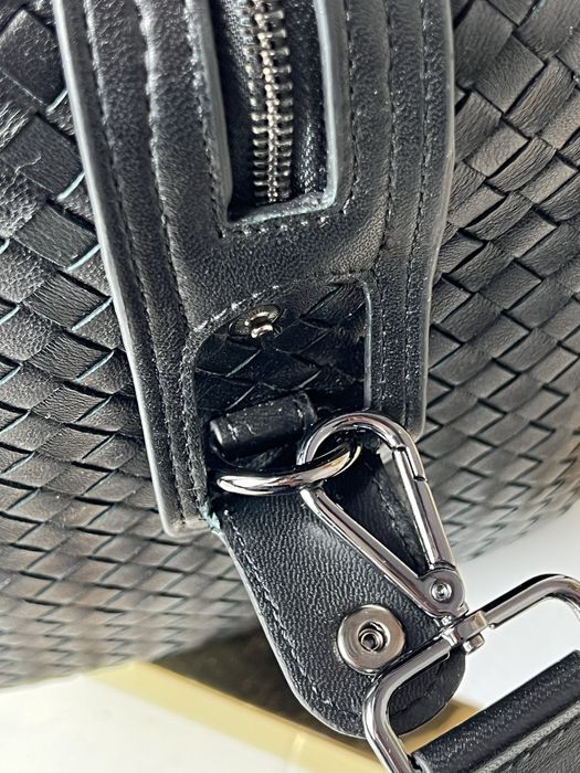 Torba Bottega Veneta skora naturlana