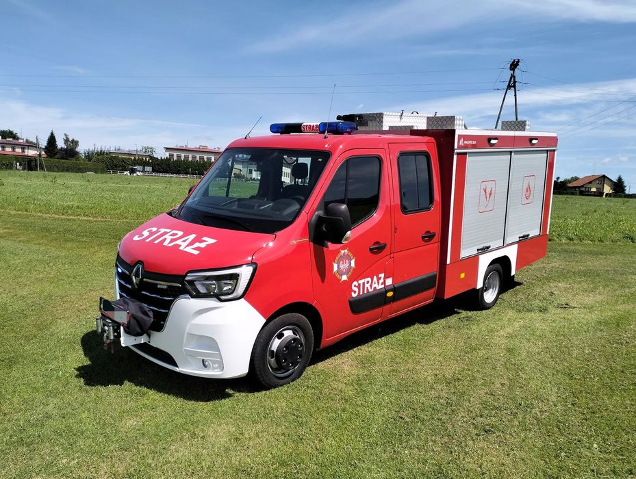 Renault MASTER 2.3 DCI STRAŻ STRAŻACKI POŻARNICZY HASICY POMPIER FEUERWEHR