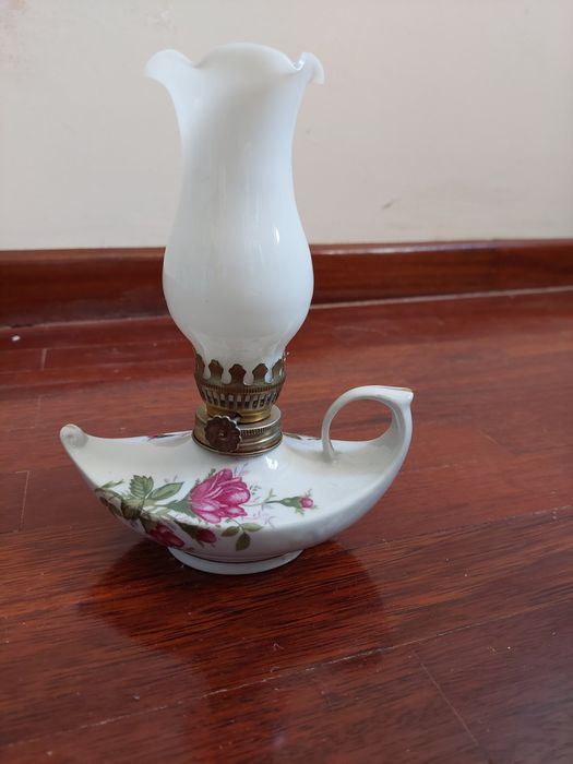 Lamparina de porcelana