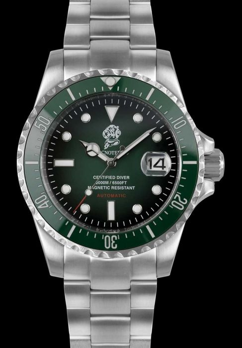 Relógio Tecnotempo Professional Diver 200 ATM WR "Diving Helmet"