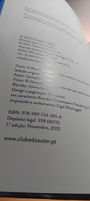 O Mundo é Fácil - Gonçalo Cadilhe