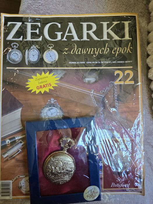 Zegarki kieszonkowe z kolekcji Hachette – Zegarki z dawnych epok
