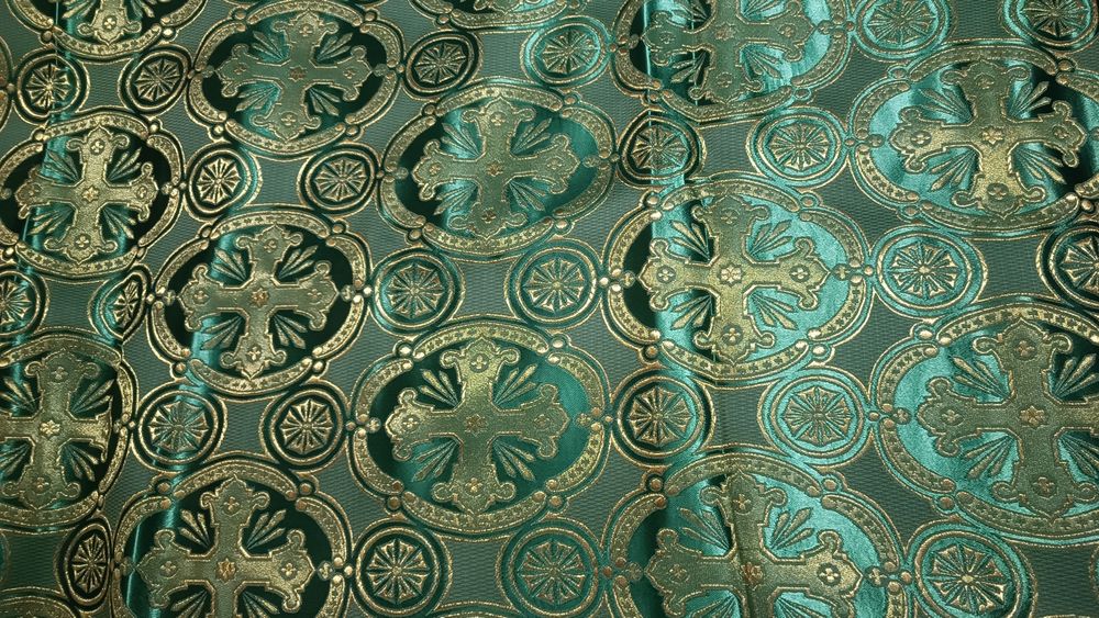 Церковна парча Греція | Тканина для облачень, фелонів