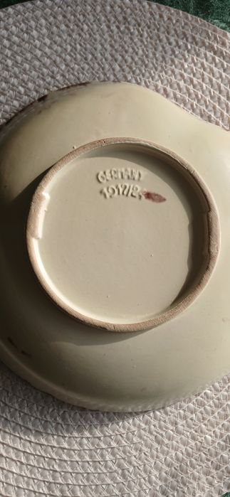 Patery ceramiczne Jasba Keramik lat 50-60 szt 2