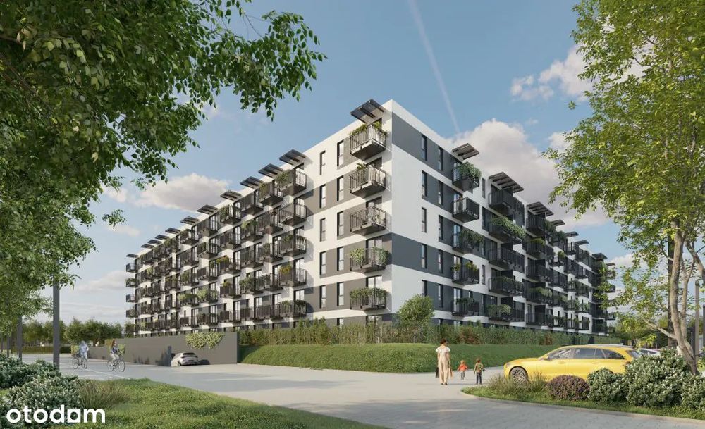 2-pokojowe mieszkanie 48m2 + balkon