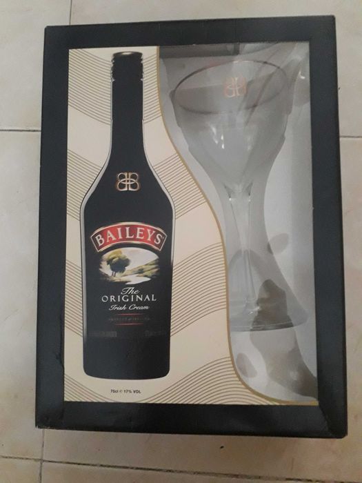 Copo de pé de baileys edição limitada" novo" (sem a garrafa de bebida)