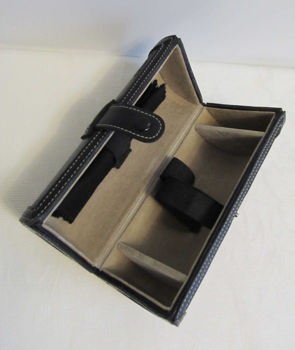 Calvin Klein дорожный набор для ухода за обувью в кожаном футляре