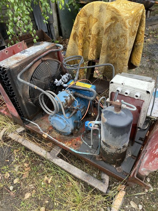 Рефрежератор холодильна установка