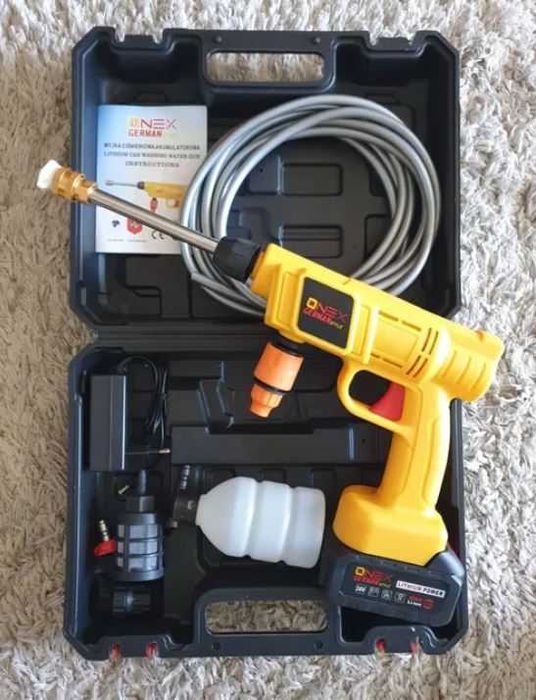 Myjka ciśnieniowa akumulatorowa typu Karcher + akcesoria + gwarancja