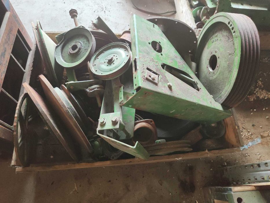 Koło pasowe, napinacz, koło pośrednie John Deere 1188 hydro4