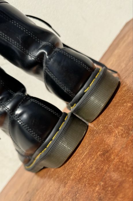 Buty Dr Martens black boot skórzane damskie r. 38
