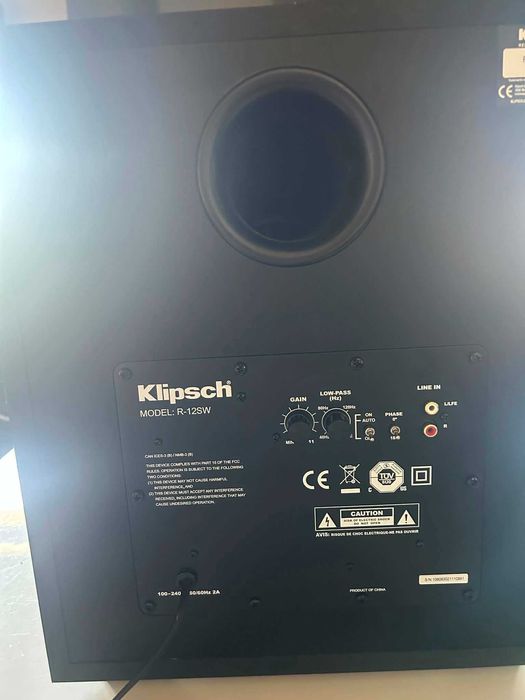 Subwoofer Klipsch R-12SW