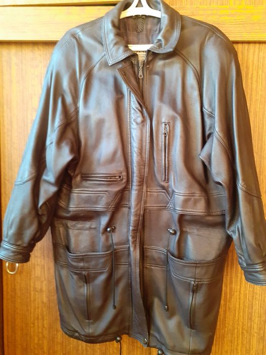 Шкіряні куртки,зимове пальто та туфлі