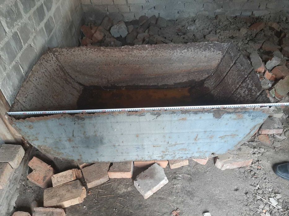 Вагонка под запас воды. Корыто.