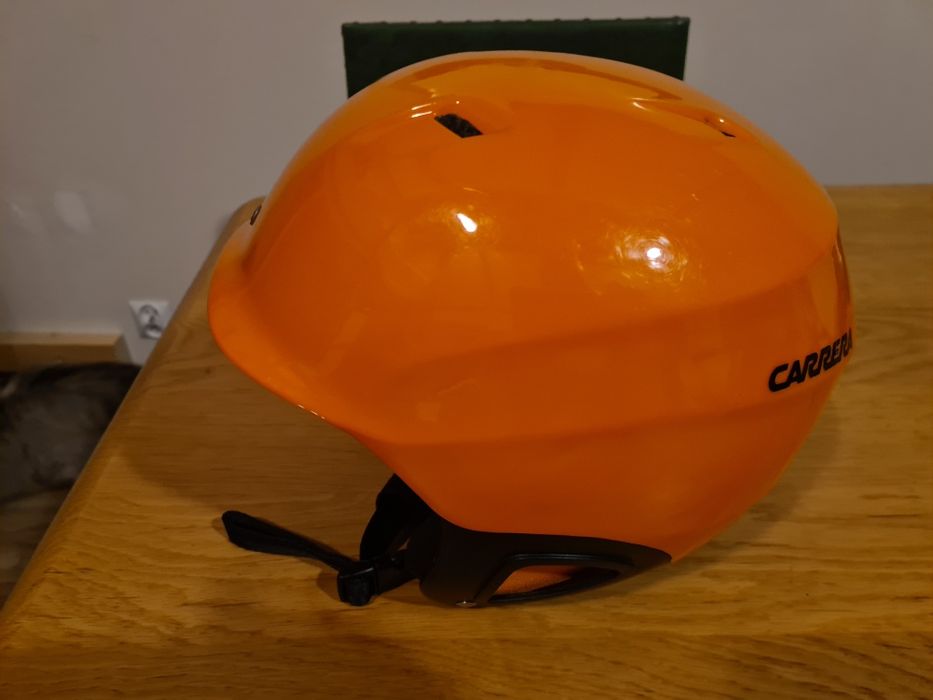 Kask Carrera narciarski pomarańczowy rozmiar 53 - 57 cm